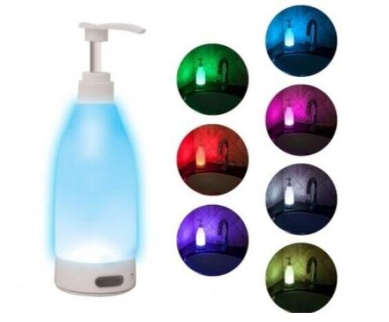 Dozator de sapun cu lumina LED Soap Brite